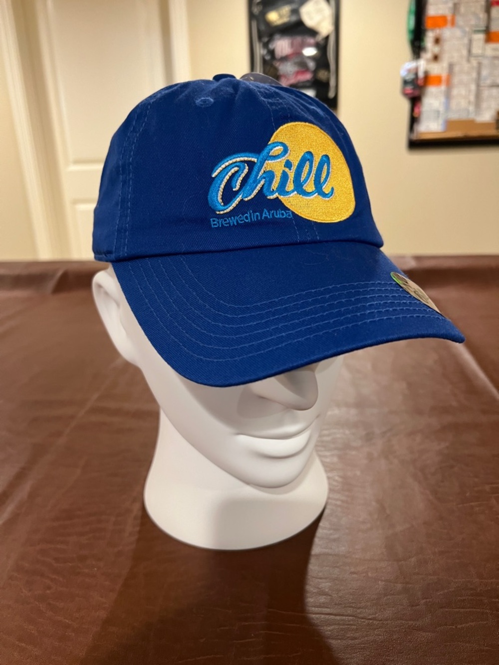NWT Aruba Chill Beer Adjustable Hat - Adult One Size